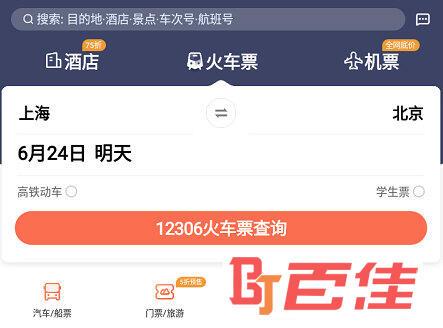订车票的软件(12306铁友火车票)