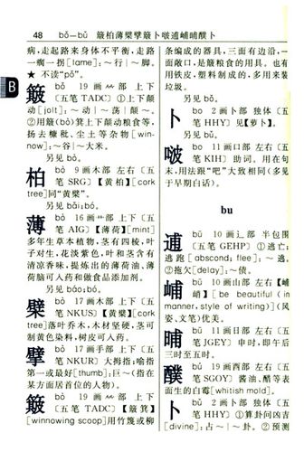 手机字典大全(《新华字典》查字)