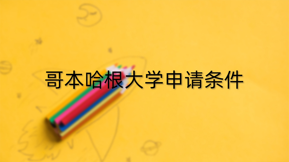 哥本哈根大学申请条件