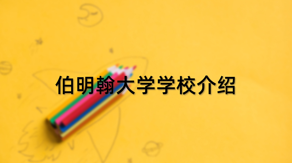 伯明翰大学学校介绍